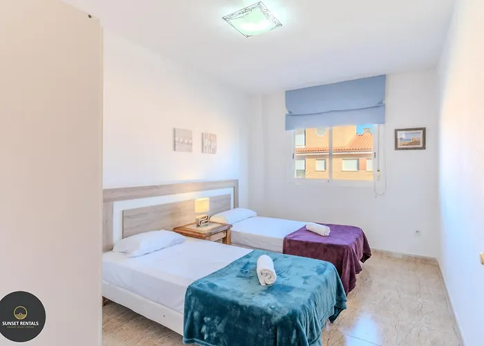 Atico Con Terraza + Piscina + Parking Privado Cubierto By Sunset Lägenhet